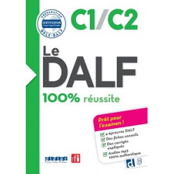 Le DALF C1/C2 100% réussite - Livre + didierfle.app (уцінка)