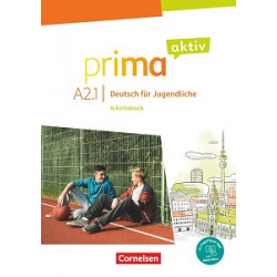 Prima aktiv A2/1 Arbeitsbuch inkl. PagePlayer App (уцінка)