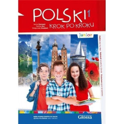 Polski, krok po kroku Junior 1 Podręcznik + kod dostępy Ukrainain