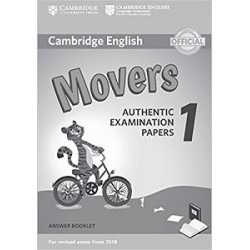 Cambridge English Movers 1 for Revised Exam from 2018 Answer Booklet