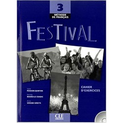 Festival 3 Cahier d`exercices + CD audio 