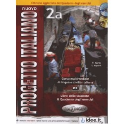 Progetto Italiano Nuovo 2A (B1) Libro&Quaderno COLORE + CD Audio + CD-ROM