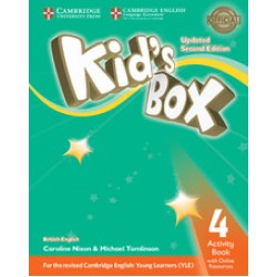 Kid's Box Updated 2nd Edition 4 Activity Book with Online Resources