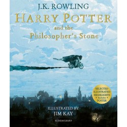 Harry Potter 1 Philosopher's Stone Illustrated Edition [Paperback]