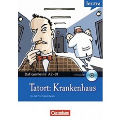 DaF-Krimis: A2/B1 Tatort: Krankenhaus mit Audio CD