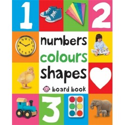 Numbers, Colours, Shapes. Board Book