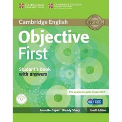 Objective First Fourth edition SB with answers with CD-ROM