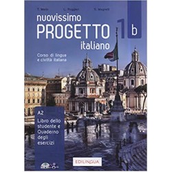 Progetto Italiano Nuovissimo 1B (A2) Libro&Quaderno + CD Audio + DVD