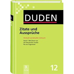 Duden 12. Zitate und Ausspruche