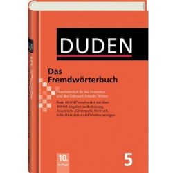 Duden  5. Das Fremdworterbuch