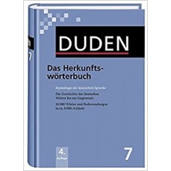 Duden  7. Das Herkunftsworterbuch