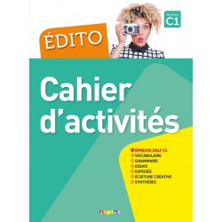 Edito C1 Cahier d'exercices + CD mp3 Edition 2018