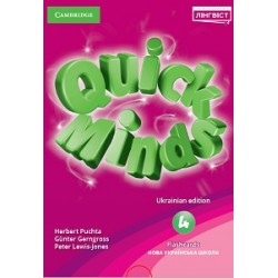 Quick Minds (Ukrainian edition) НУШ 4 Flashcards