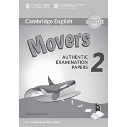 Cambridge English Movers 2 for Revised Exam from 2018 Answer Booklet