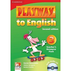 Playway to English 2nd Edition 3 Teacher's Resource Pack with Audio CD 