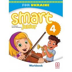 Smart Junior for Ukraine НУШ 4 Workbook with QR code