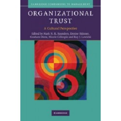 Organizational Trust. A Cultural Perspective