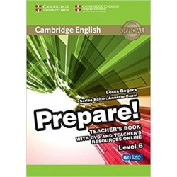 Cambridge English Prepare! Level 6 TB with DVD and Teacher's Resources Online