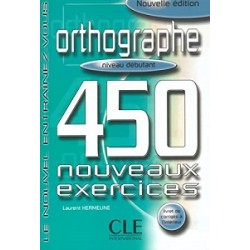 450 nouveaux exerc Orthographe Debut Livre + corriges