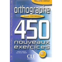 450 nouveaux exerc Orthographe Interm Livre + corriges