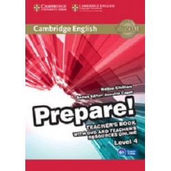 Cambridge English Prepare! Level 4 TB with DVD and Teacher's Resources Online