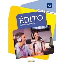 Edito A1 Livre eleve + DVD-Rom (audio et video) Edition 2016