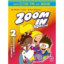 Zoom in 2 SB+WB with CD-ROM with Culture Time for Ukraine