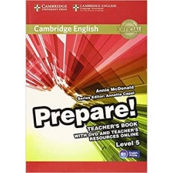 Cambridge English Prepare! Level 5 TB with DVD and Teacher's Resources Online