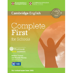 Complete First for Schools WB with answers with Audio CD