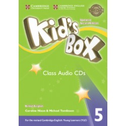 Kid's Box Updated 2nd Edition 5 Class Audio CDs (3)