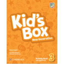 Kid's Box New Generation 3 Activity Book with Digital Pack