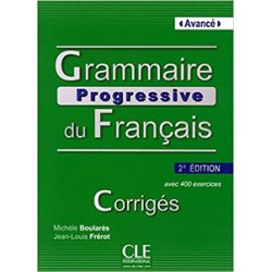 Grammaire Progressive du Francais 2e Edition Avance Corriges 