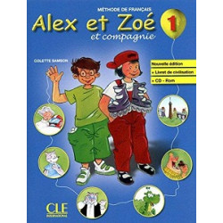 Alex et Zoe Nouvelle 1 Livre de L`eleve + Livret de civilisation + CD-ROM