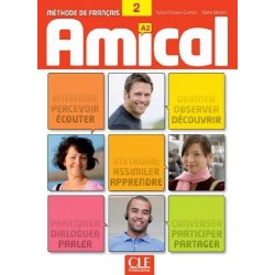 Amical 2 Livre de Leleve + CD audio + livret corriges et transcriptions