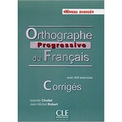 Orthographe Progr du Franc 2e Edition Avance Corrigés