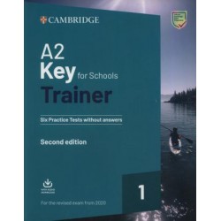 Trainer1: A2 Key for Schools 2 2nd Edition Six Practice Tests w/o Answers with Downloadable Audio