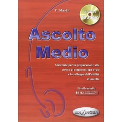 Ascolto Medio (B1-B2) Libro dello studente + CD Audio