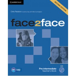 Face2face 2nd Edition Pre-intermediate Teacher's Book with DVD