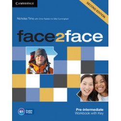 Face2face 2nd Edition Pre-intermediate Workbook with Key