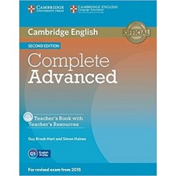 Complete Advanced Second edition Teacher's Book with Teacher's Resources CD-ROM