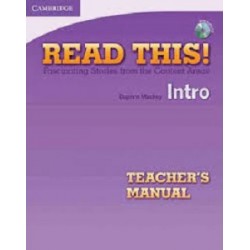 Read This! Intro  Teacher's Manual with Audio CD