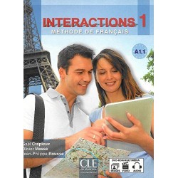 Interactions 1 Livre + Cahier d`exercices + DVD-ROM 