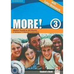 More! 3 SB with interactive CD-ROM with Cyber Homework