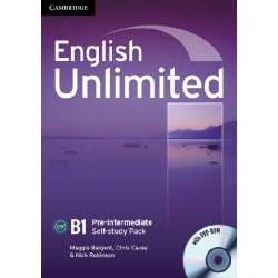 English Unlimited Pre-intermediate Self-study Pack (WB with DVD-ROM)