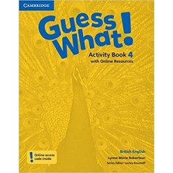 Guess What! Level 4 Activity Book with Online Resources