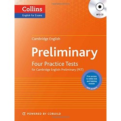 Four Practice Tests for Cambridge English with Mp3 CD: Preliminary 