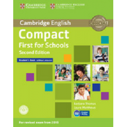 Compact First for Schools 2nd Edition Student's Book without answers with CD-ROM