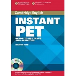 Instant PET Book and Audio CD Pack 