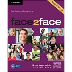 Face2face 2nd Edition Upper Intermediate Student's Book with DVD-ROM and Online Workbook Pack