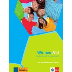 WIR neu A1.1 Lehr- und Arbeitsbuch mit Audio-CD/аудіосупровід